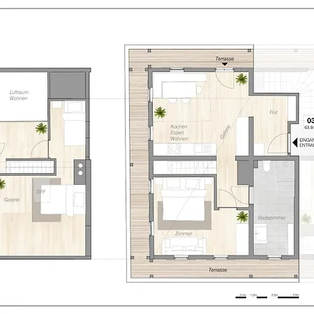 公寓 Schwaigermuehle - Historic Charm & Modern Comfort *